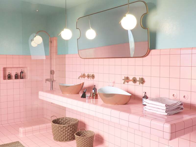 Pink Tiles Pink Tiles
