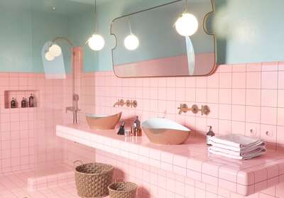 Pink Tiles